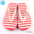 Cheap and fashion printed outdoor flip flops China flip flops factory